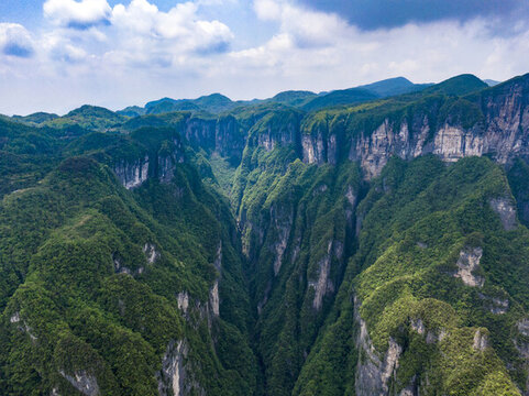湖南張家界山川地貌