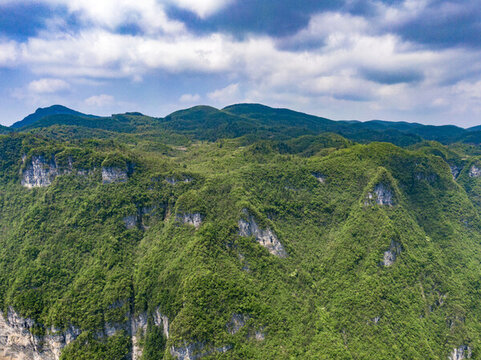 湖南張家界山川地貌