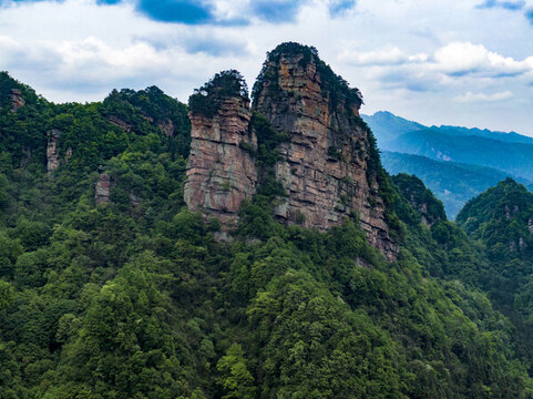 湖南張家界山川地貌
