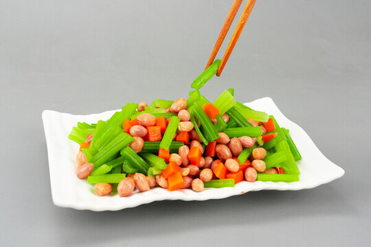 美食涼拌芹菜