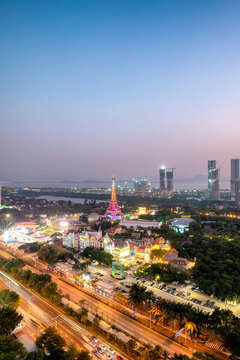深圳世界之窗夜景