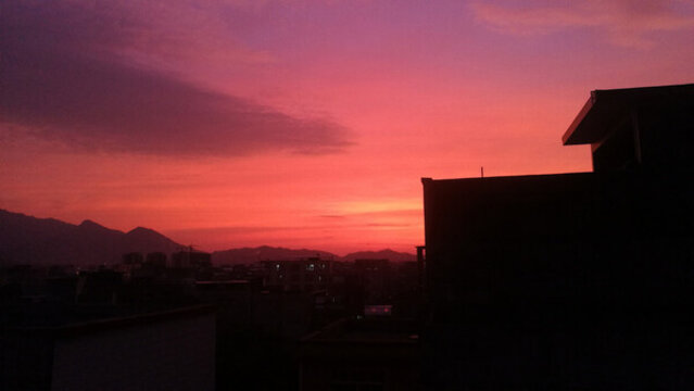 夕陽