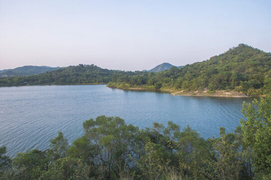 山水湖泊自然風(fēng)光