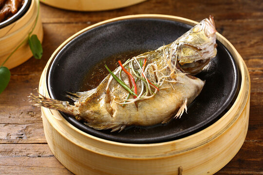 蔥油桂花魚