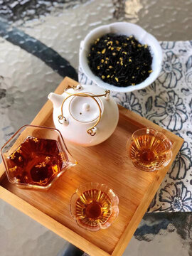 桂花紅茶
