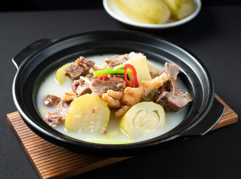 咸骨煲淋節(jié)瓜