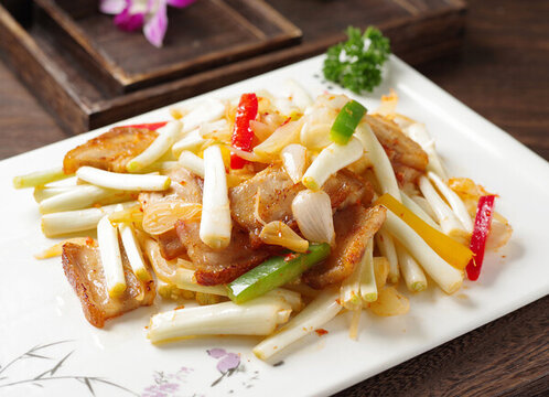 蕎菜炒燒肉