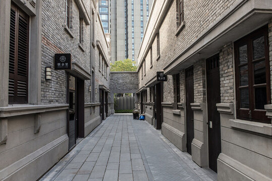 上海慎余里石庫(kù)門(mén)建筑風(fēng)光