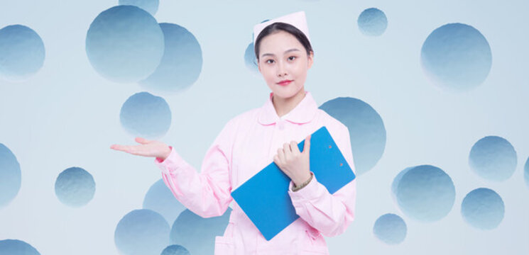 醫(yī)護(hù)人員形象概念海報(bào)