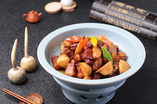 茨菇燒肉