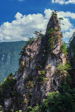 大明山景色