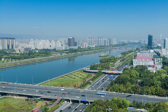 太原汾河城市景觀