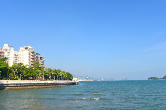 深圳沙頭角海景路帶狀公園濱海