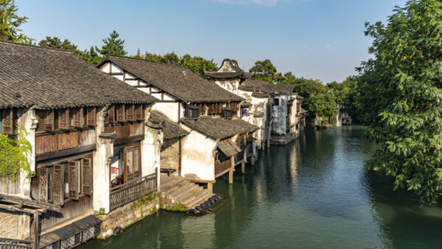 烏鎮(zhèn)古民居街景