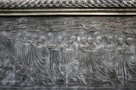 香嚴寺浮雕