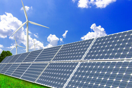 太陽能和風力發(fā)電讓世界更美好