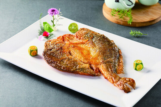 鹽煎黃花魚