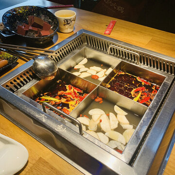 四宮格火鍋