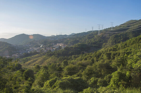 福建地理風(fēng)光丘陵地貌
