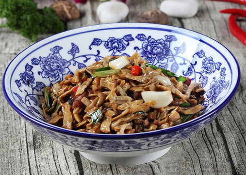 卜豆角臘肉沫