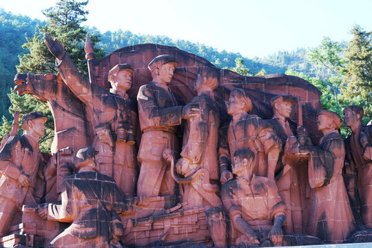 水城擴(kuò)軍雕塑