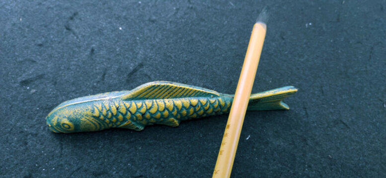 魚形筆架