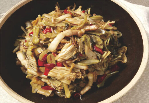 土缽干菜