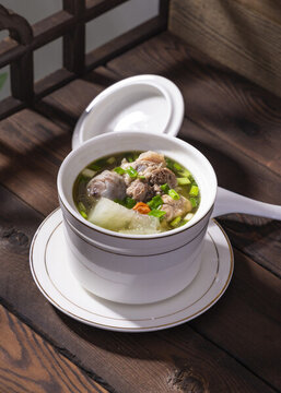 傳統(tǒng)美食冬瓜排骨湯
