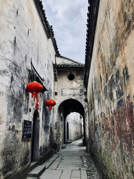 徽派古鎮(zhèn)呈坎