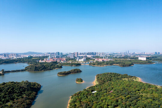 東莞松山湖風(fēng)光航拍