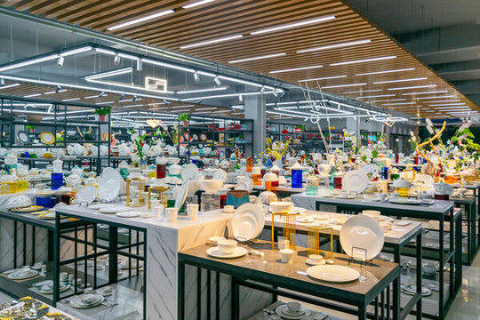 餐具市場內(nèi)景