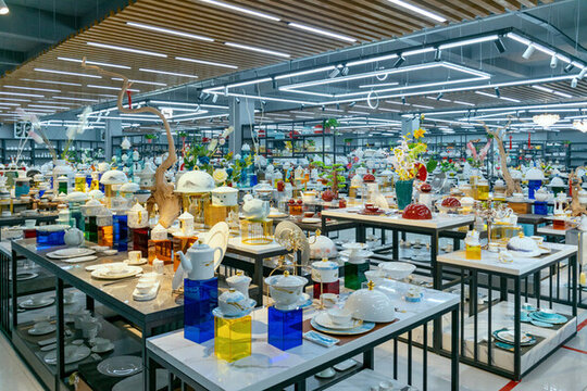 餐具市場內(nèi)景