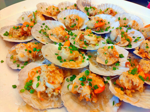 美味扇貝
