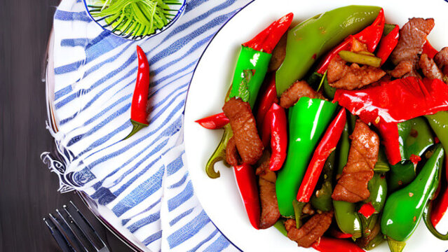 辣椒炒肉
