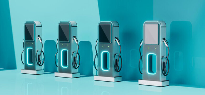 3D新能源充電樁