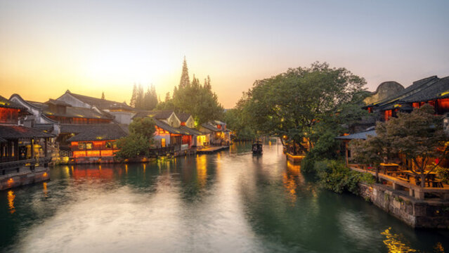 烏鎮(zhèn)夜景