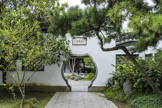 古典園林街景