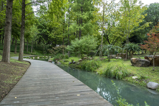 園林景觀街景