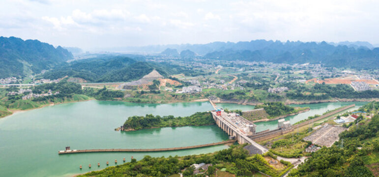 紅水河南寧百龍灘電站