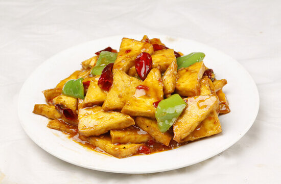 辣炒豆腐