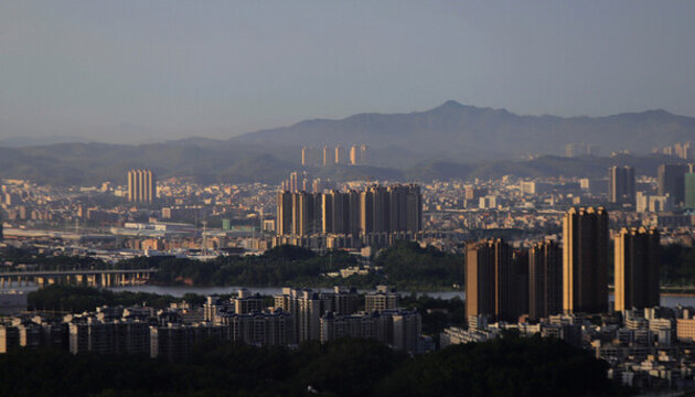 俯視惠城區(qū)