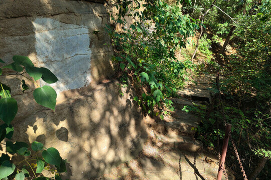 北京八大處公園摩崖谷