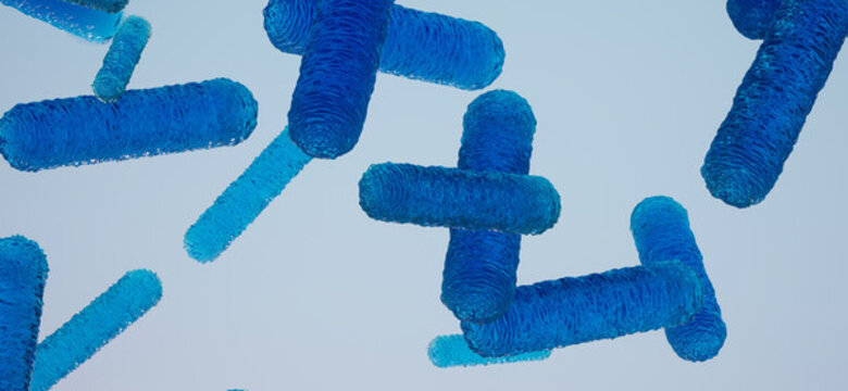 3D渲染細菌病毒