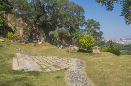 漳州遠求園園林小徑
