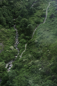 山間小道