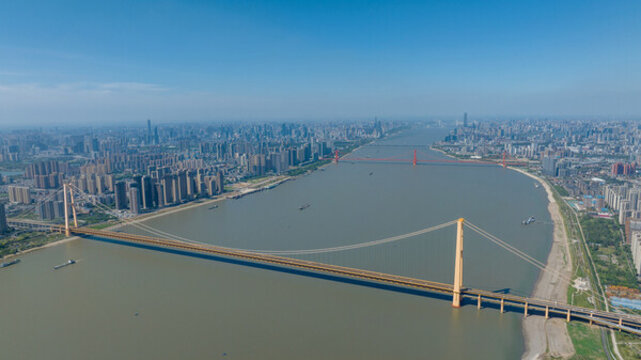 武漢楊泗港長(zhǎng)江大橋