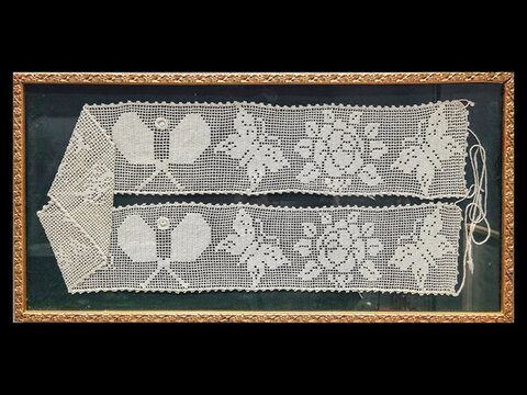 19世紀(jì)絲布乒乓球網(wǎng)架