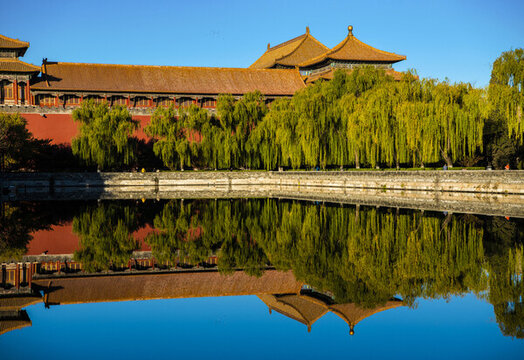 北京故宮秋色