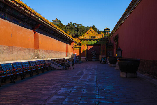 北京故宮一角