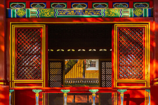 北京故宮一角